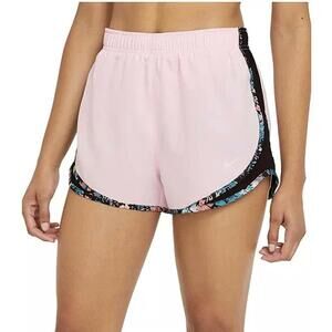 Nike Women's Pink Moisture Wicking Drawstring Shorts, Size - Large